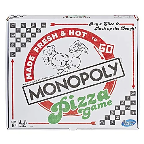 Monopoly Pizza Board Game
