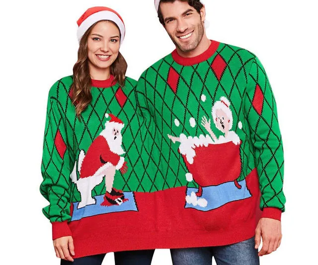 Ugly Christmas Sweater For Couples