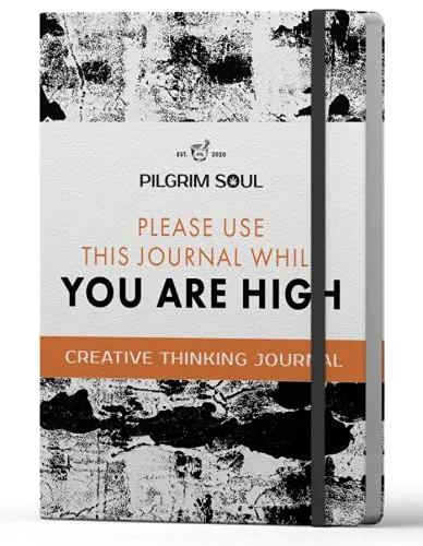 The Original Creative Thinking Journal: Please Use the Journal While High