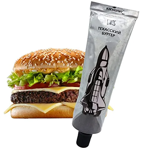 Space Cheeseburger In A Tube