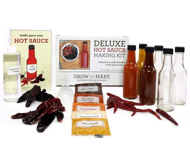 Deluxe DIY Hot Sauce Making Kit