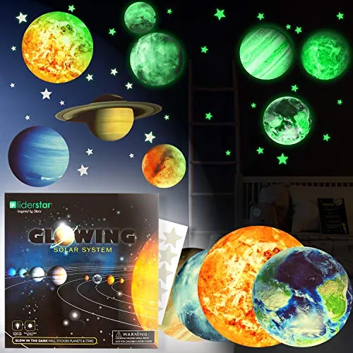 Glow In The Dark Stars And Planets