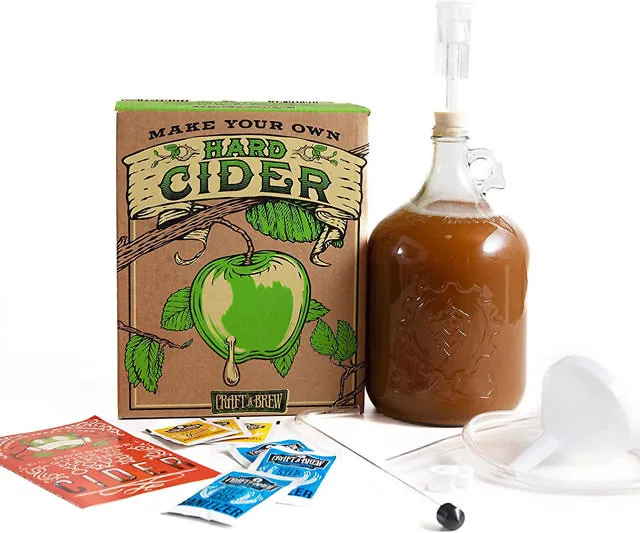 Craft Your Own Hard Cider with DIY Kit