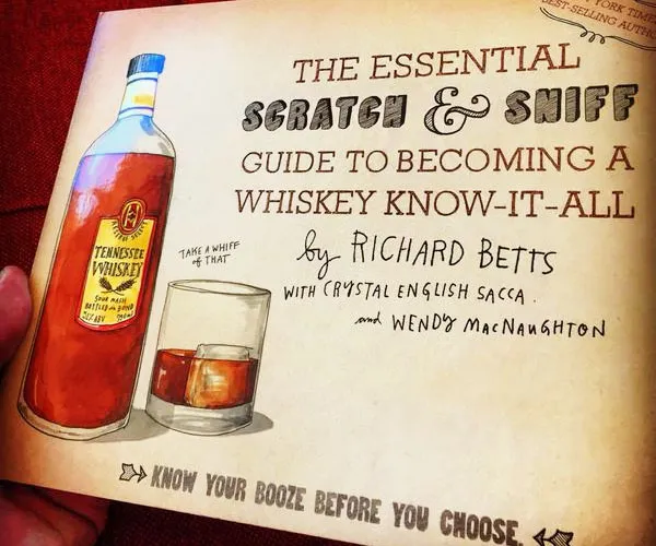 Scratch and Sniff Whiskey Book