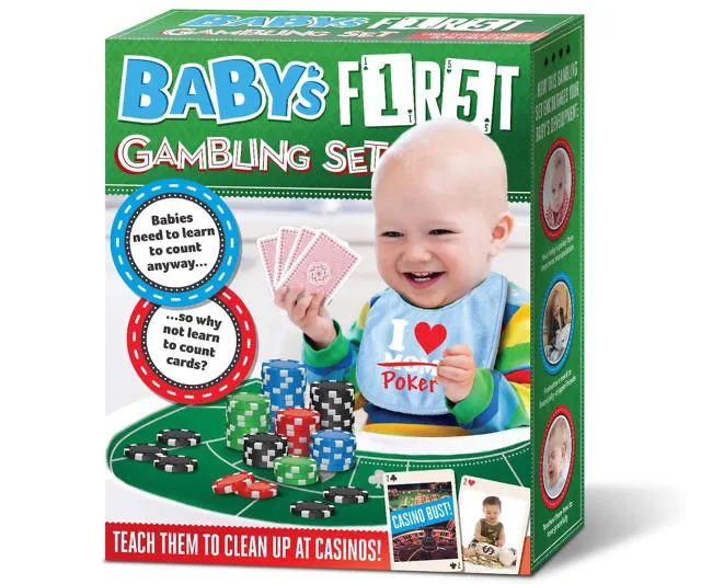 Baby's First Gambling Prank Gift Box