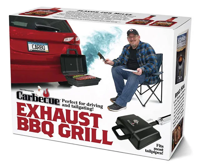 Car Exhaust BBQ Grill