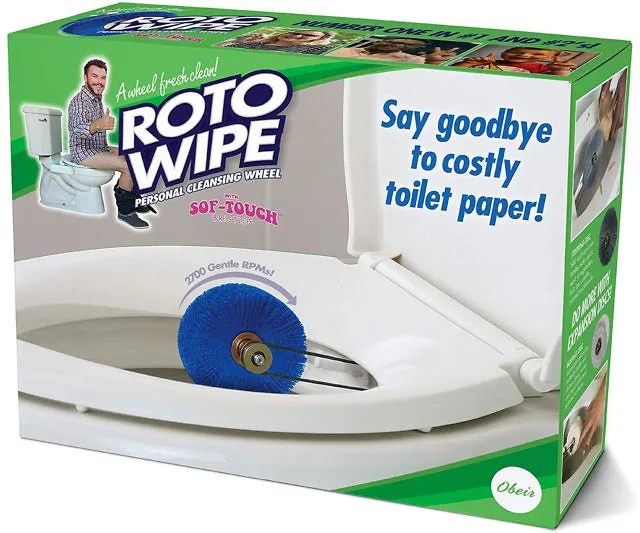 Hilarious Roto Wipe Prank Gift Box