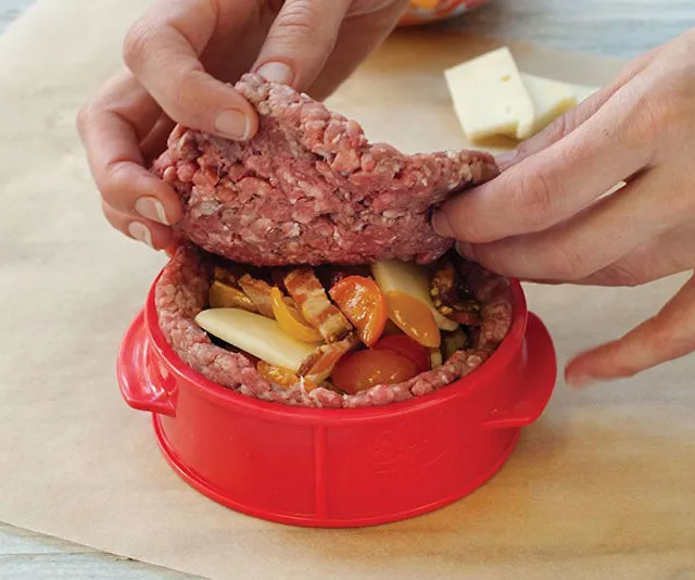 Make the Best Burgers with the Stuff-A-Burger Press
