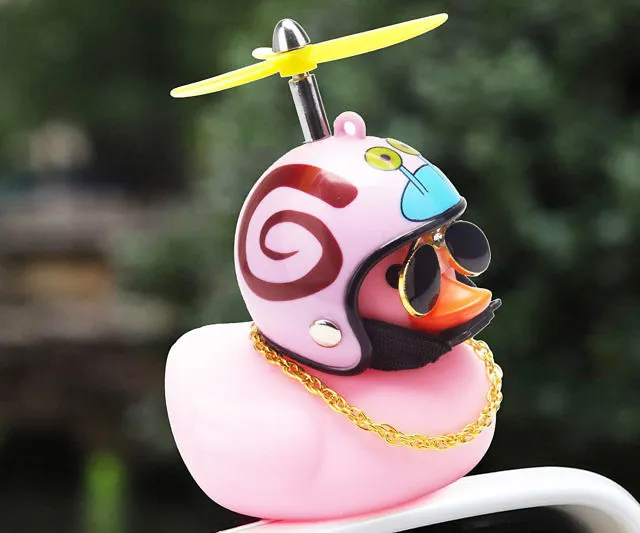 Pink Duck Car Ornament
