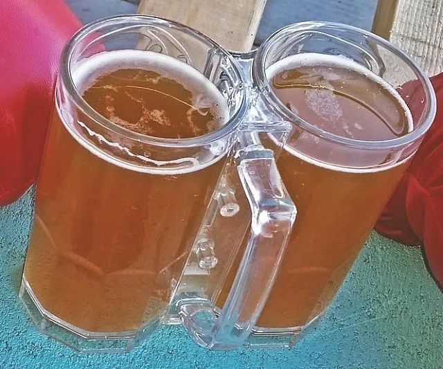 Cheers to More Fun with the Double Beer Mug