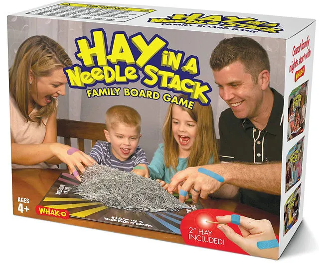 Hay In A Needle Stack Prank Game