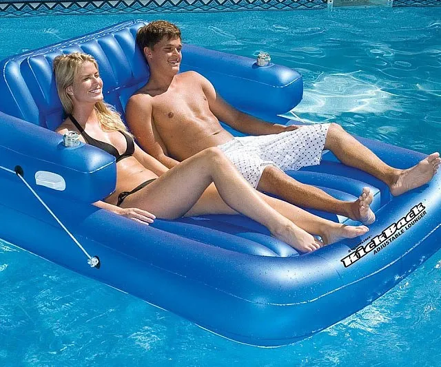 Swimline Kickback Adjustable Pool Couch