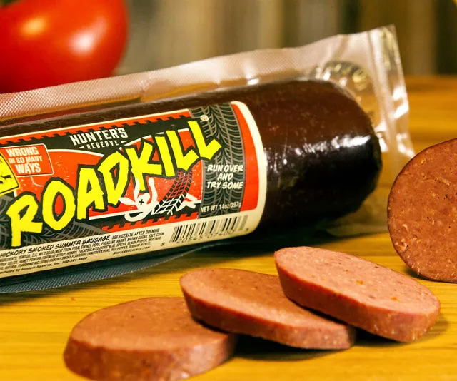 Try the Adventurous Roadkill Sausage Gift Box
