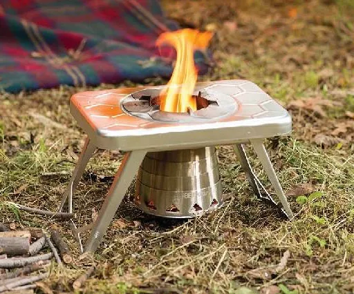 nCamp Collapsible Wood Burning Stove