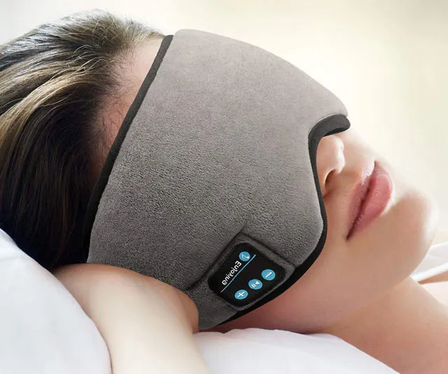 Sleep Soundly with Bluetooth Sleeping Eye Mask Headphones