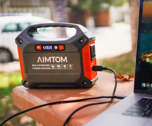 Never Run Out of Power with the AIMTOM Portable Solar Generator