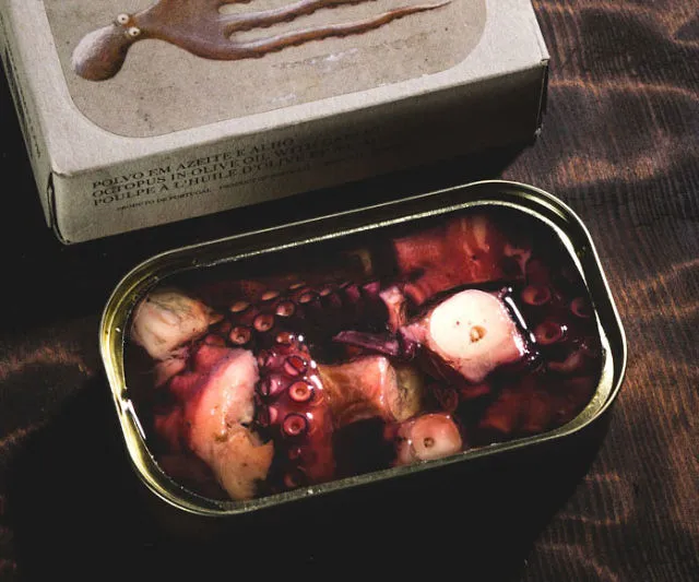 Delicious Gourmet Tinned Octopus