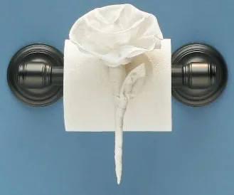 Artistic Fun with Toilet Paper Origami