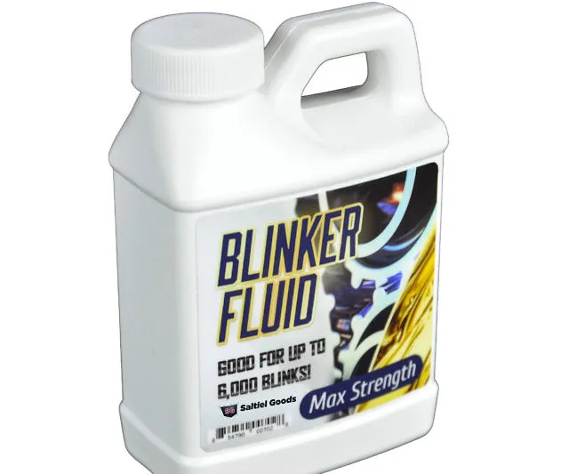 Blinker Fluid Gag Gift for Car Lovers