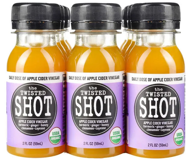 The Twisted Shot Organic Apple Cider