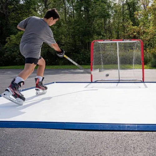 Skateable Artificial Ice Tiles for Year-Round Fun