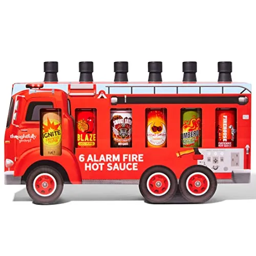 Thoughtfully Fire Truck Hot Sauce Sampler