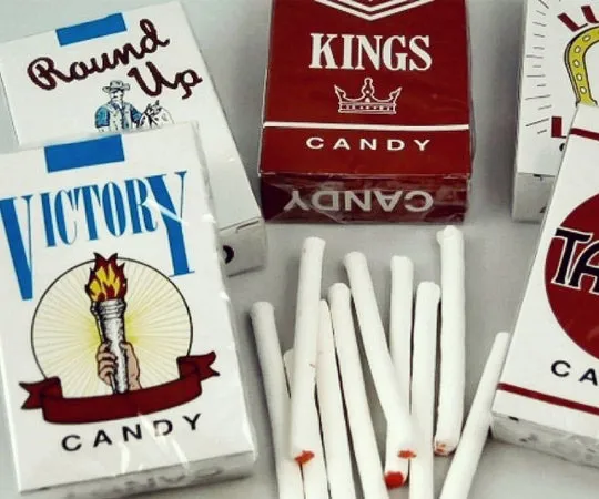 Step Back in Time with Candy Cigarettes