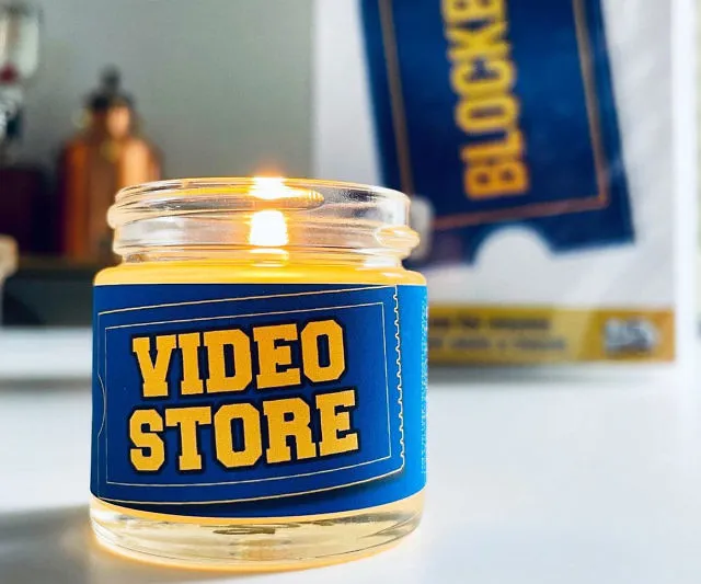 Blockbuster Video Store Candle