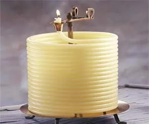 Natural Beeswax with Cotton Wick Candle