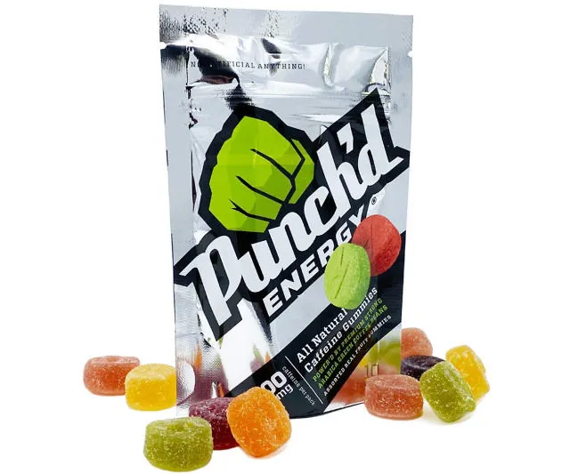 Punch’d Energy Caffeine Gummies