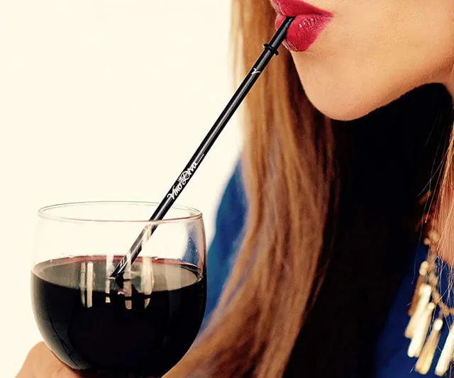 Sip Smart with the Wine Aeration Straw