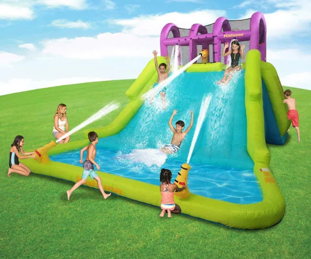 Mega Blast Inflatable Water Park