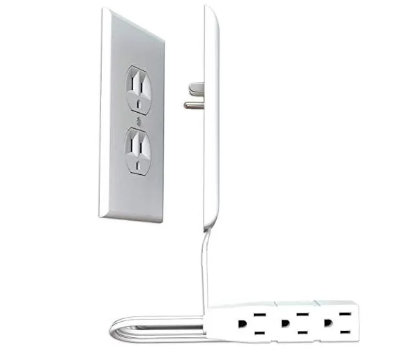 Ultra-Thin Outlet Cover and Power Strip
