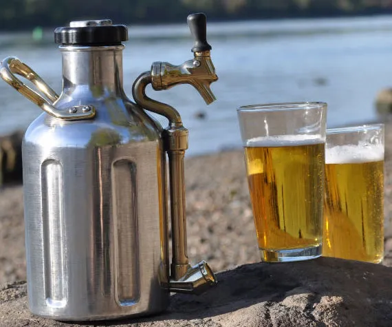 Keep Beer Fresh with Carbonated Growler