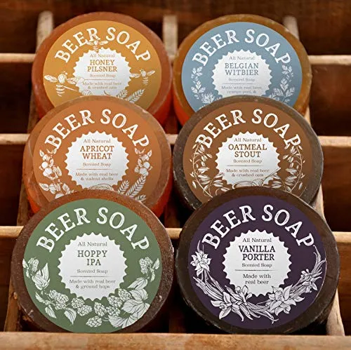 All Natural Beer Soap 6-Pack