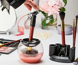 Rechargeable Makeup Brush Cleaner