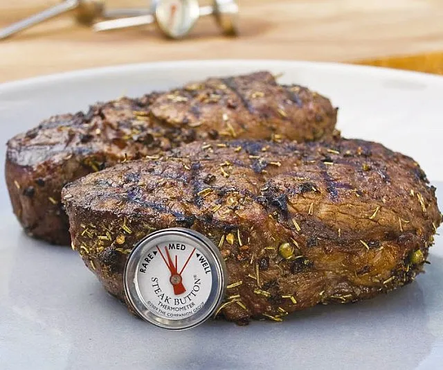 Steak Button Thermometer Set