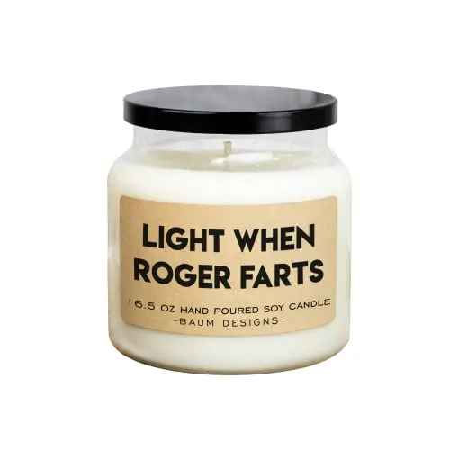 Personalized Fart Extinguisher Candles