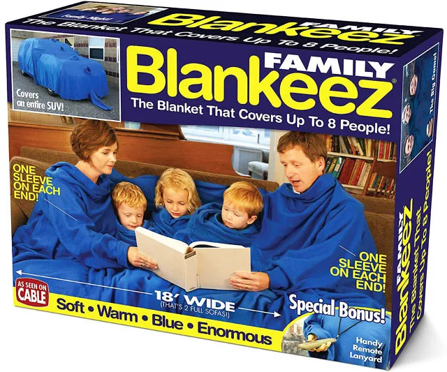 Family Blankeez Prank Gift Box