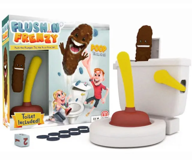 Flushin Frenzy Toilet Plunging Game