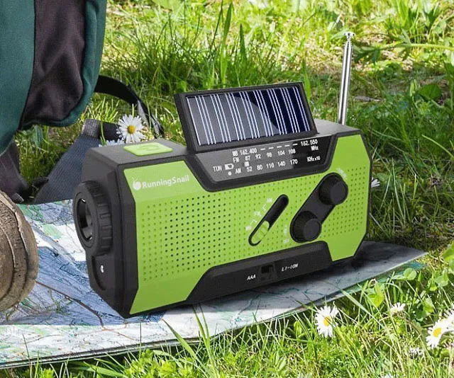 Solar Crank Emergency Station