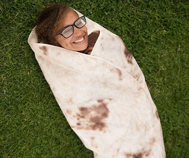 Giant Burritos Tortilla Blanket