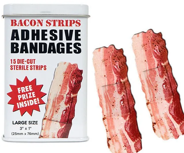 Bacon Strips Bandaids