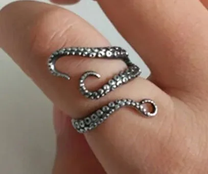 Octopus Tentacle Ring