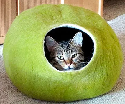 Spherical Cat Cave Bed