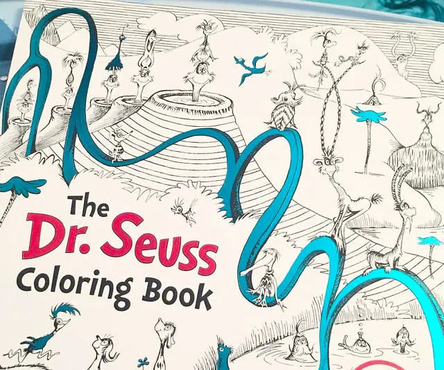 Dr. Seuss Coloring Book