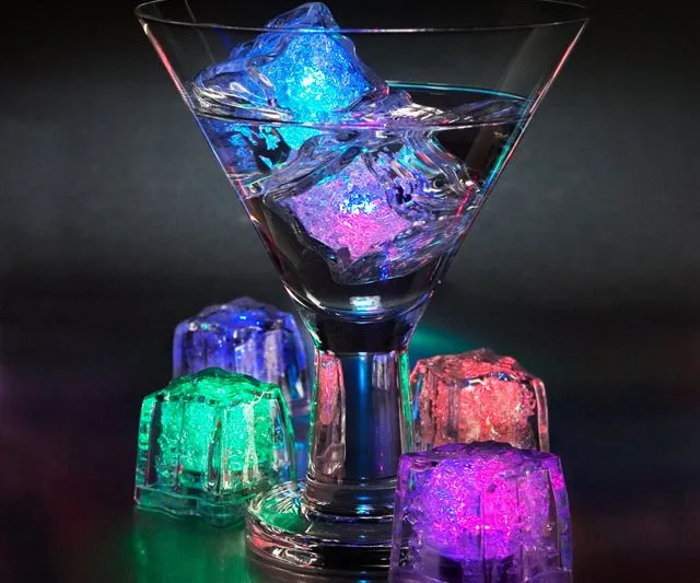 LED Ice Cubes 12 Pack Multicolor Fun