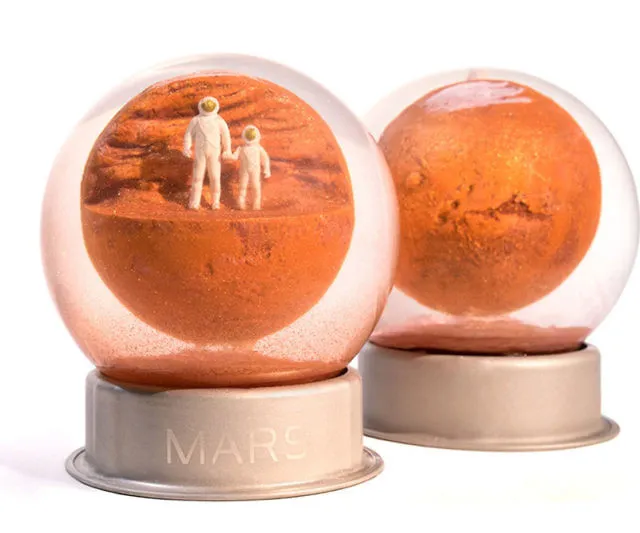 Mars Dust Storm Globe