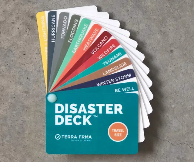 Disaster Deck: Your Pocket-Sized Survival Companion