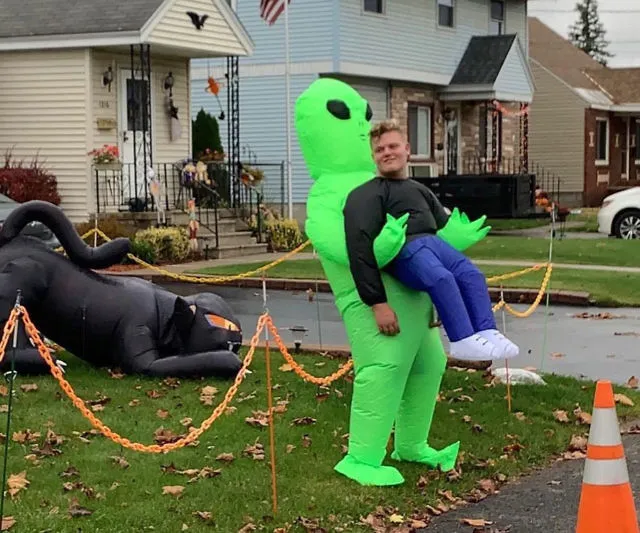 TOLOCO Inflatable Alien Costume